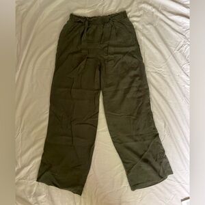 Knox Rose Linen Paperbag Pants